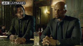 John Wick 2 4K Hdr | A Fight And A Drink With Cassian