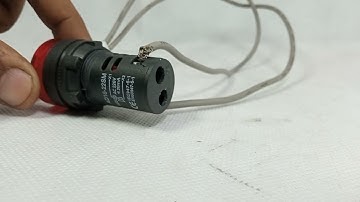 Buzzer with Red LED Light AD16-22SM ACDC220V 22mm Diameter | Brandrethroad. pk