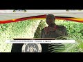 President museveni retires four generals in ceremony