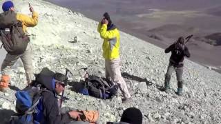 Cumbre Volcan Isluga 2013