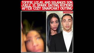 TOMMIE LEE & SOLANGE’S SON JULEZ SMITH HAVE THE INTERNET TALKING AFTER COZY LINK UP!