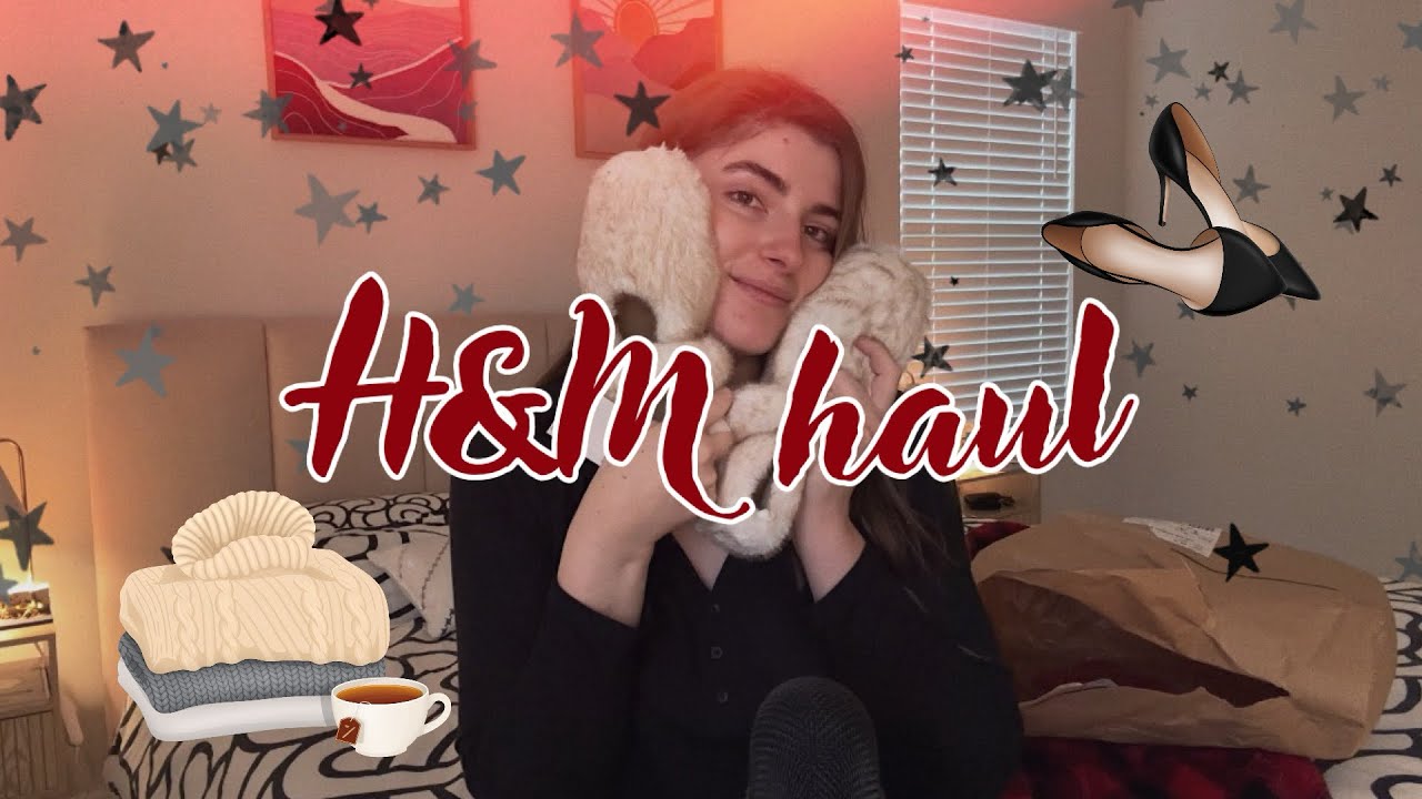 АСМР українською ✨ Розпаковую одяг з H&M | soft talking