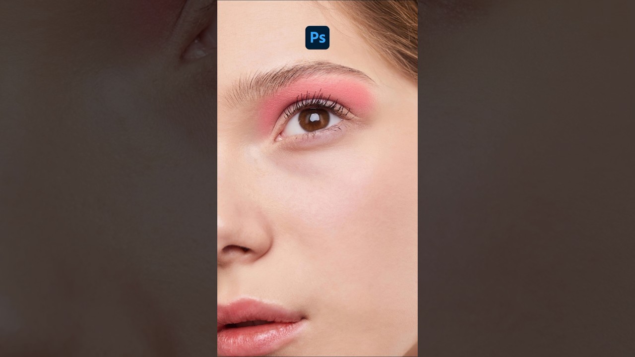 How to create eye shadow in Photoshop 