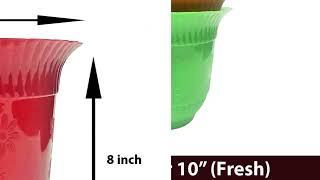 Flower Planter (6 inches to 16 inches)