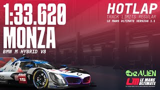 Le Mans Ultimate Hotlap Bmw M Hybrid V8 Monza 1.1