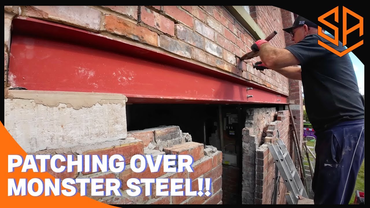 HIDDEN STEEL PREP AND PATCHING OVER MONSTER STEEL