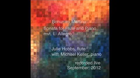 Martinu Sonata, mvt  1