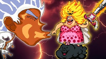 TC Luffy Buffed (All Form) OP(New) VS Big Mom OP in Jump Force Mugen
