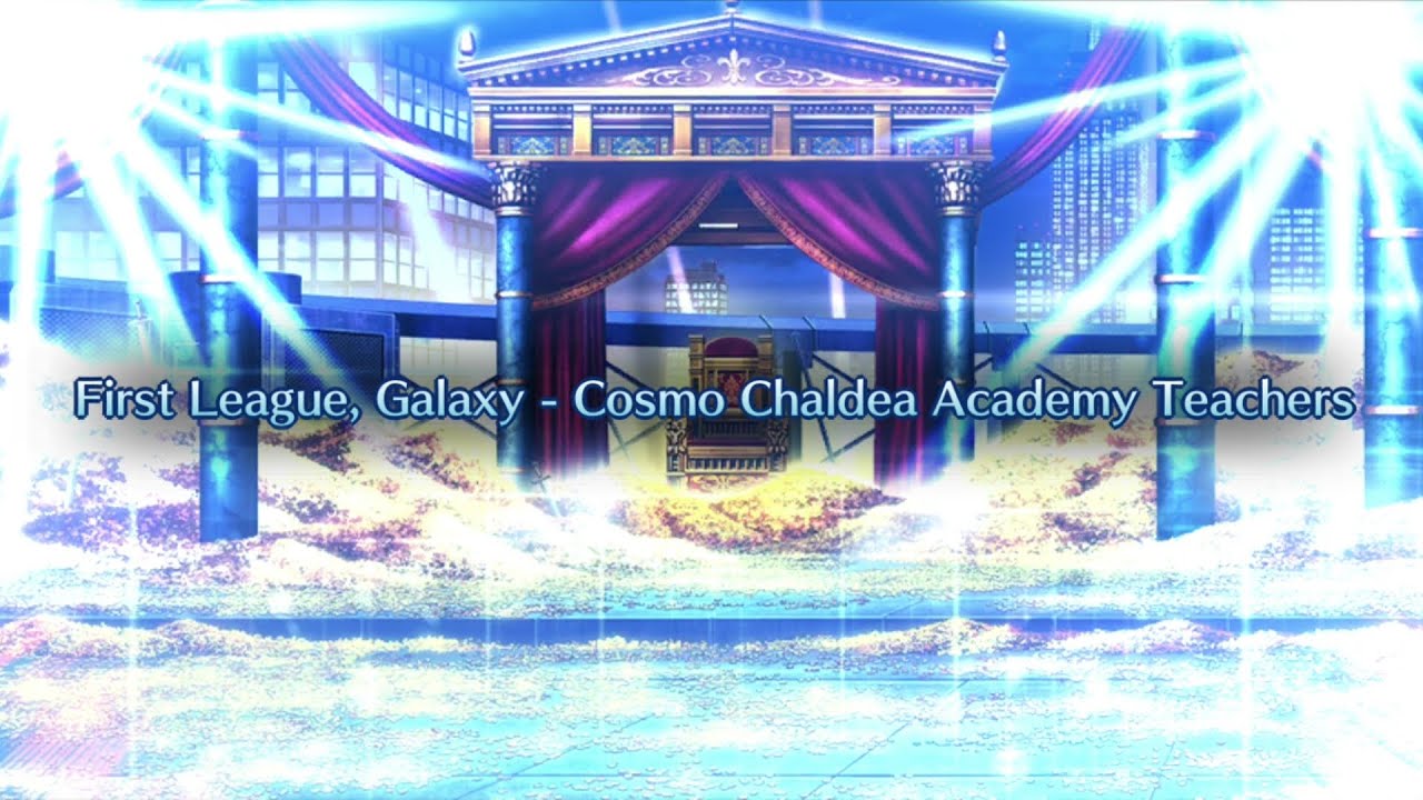 FateGO/Battle In New York(2024)/First League,Galaxy-Cosmo Chaldea Academy Teachers