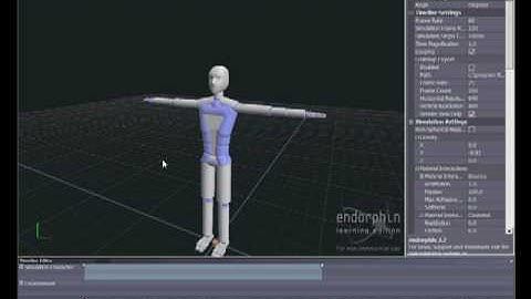 Endorphin Tutorial 3 (How To Key Frame) Voice Narrorated! Subscribe!
