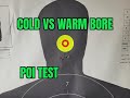 Cold Bore vs Warm Bore Point of Impact Test