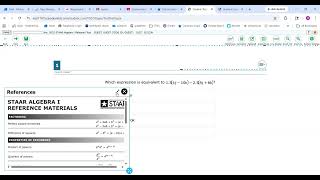 How to access the practice STAAR test site