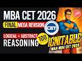 MAH MBA CET 2026 | Final Mega Revision 🔥 IGNITABLE MBA CET 2026 Crash Course