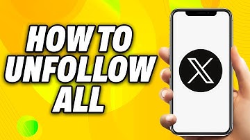 How To Unfollow All On X Twitter (2025) - Quick Fix