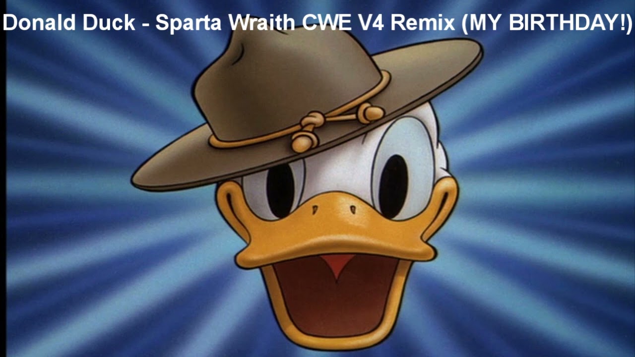 [Rus/No Visuals/B-Day Special] Donald Duck - Sparta Wraith CWE V4 Remix