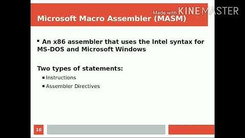 How to assemble an 8086 program in DOSBox
