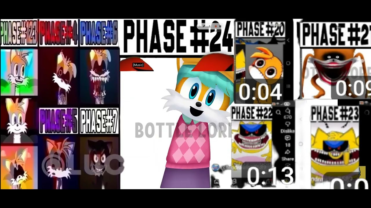 Sprunki phase 1-24 tails 