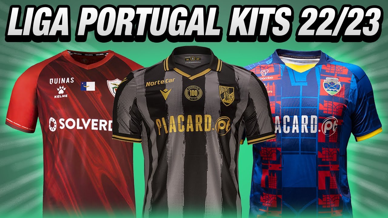 Qual o melhor? Veja TODOS uniformes principais da Liga Portugal