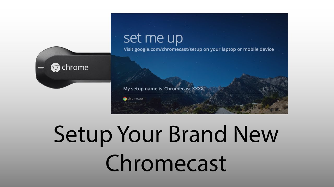 metrisk Integral sensor How To Setup Your Chromecast From Your iPad - YouTube