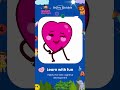 Learn shapes and colors #learnshapesforkids #ytshortsvideo #toddlerslearning learning videos