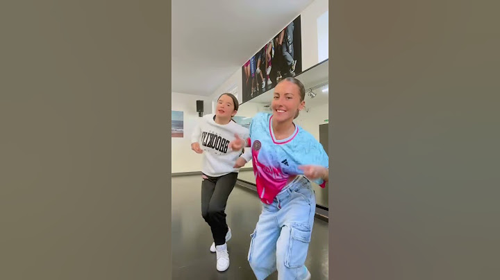 New trend danse tiktok - Roxanne et son ancienne élève