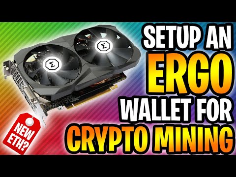 How to Setup an ERGO Wallet for Crypto Mining