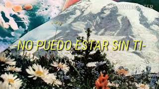 Video thumbnail of "No puedo estar sin ti - Verde 70 // Letra"