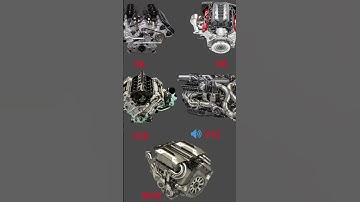 The best engine sound is from which one? #shorts #v6 #v8 #v10 #v12 #w16 #engine #enginesound