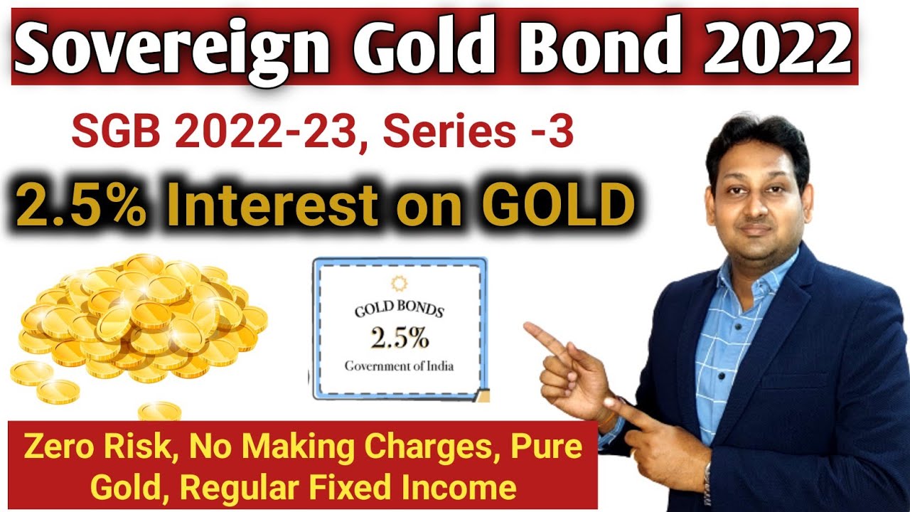 Sovereign Gold Bond 2022-23 Series 3 | Best Gold Investment Scheme | 
