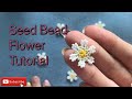 Seed bead flower tutorial