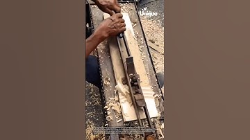 Astonishing wood carving skill: ancient tool, modern art