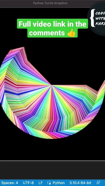 Python Turtle beautiful graphics - 30/ Drawing superb graphics 2023 ...
