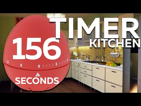 156 seconds Cooking timer | 2min 36sec Egg TIMER