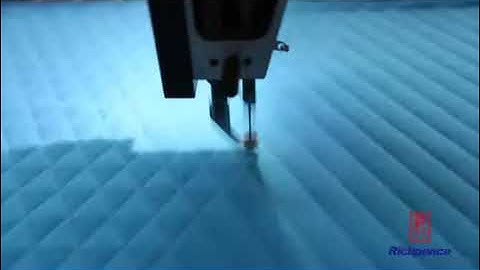 Richpeace Single Head Quilting Machine to Make Diamond Pattern
