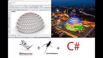 c# grasshopper parametric and computation design architecture/convention  center part 1