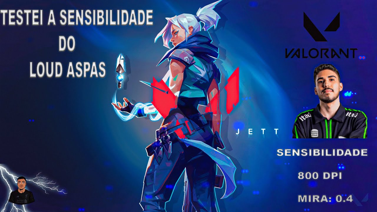 TESTEI A SENSIBILIDADE DO LOUD ASPAS E VIREI UM CHEATER - YouTube