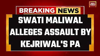 LIVE: AAP Leader Swati Maliwal Accuses Arvind Kejriwal's PA Of Assaulting Her At CM's Residence