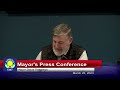 Mayor's Press Conference - March 22, 2023