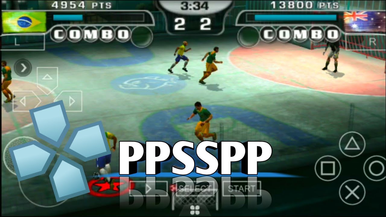 FIFA Street 2 Gameplay | PPSSPP Emulator - YouTube