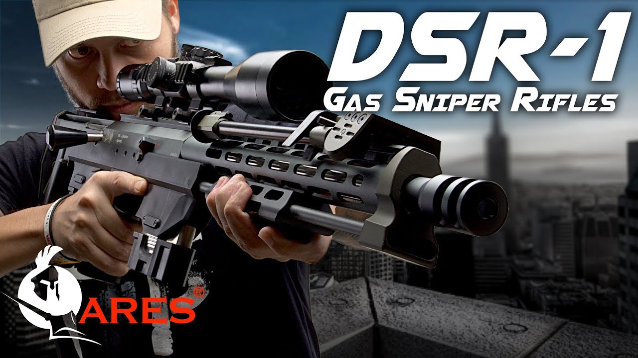 Rolls Royce Of Airsoft Sniper Rifles Ares Dsr 1 Gas Sniper Redwolf Airsoft Rwtv Youtube