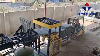 TEMA | TPM Automatic Block Palletizing & Strapping Machine