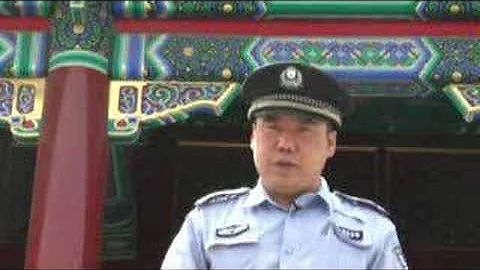 The Beijing cop with a hundred hello's - DayDayNews