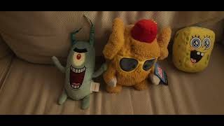 Spongebob In Super Bowl 60 - Spongey Plushes