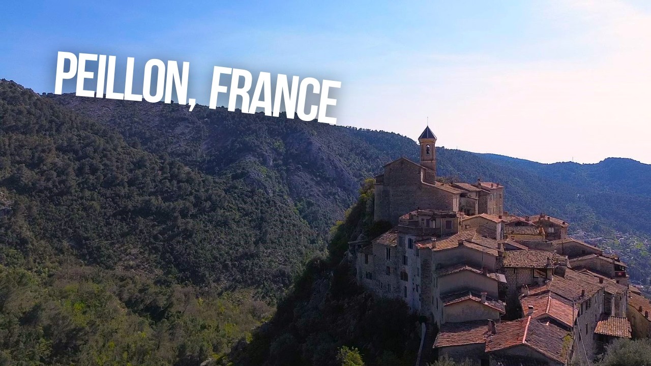 Finding this charming cliffside village in rural France