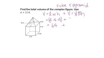 Geometry Help | How to Find the Volume of Composite Figures
