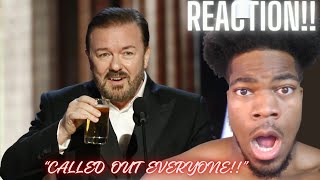 CALLING OUT NAMES!! | Ricky Gervais – Golden Globes 2020 (Reaction!)