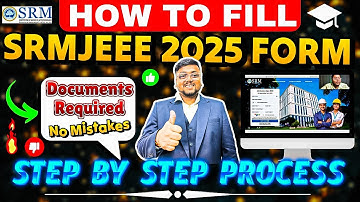 SRMJEEE 2025 Registration 🔥 | Step by step | SRMJEEE 2025 Application form | SRMJEEE 2025 | SRMJEEE