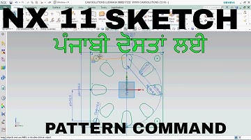 NX circular pattern command