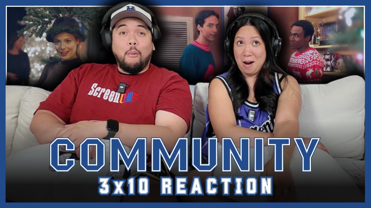 *COMMUNITY* REACTION | 3x10 | Regional Holiday Music