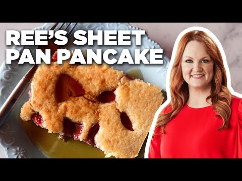 Ree Drummond's Giant SHEET PAN Pancake | The Pioneer Woman | Food Network